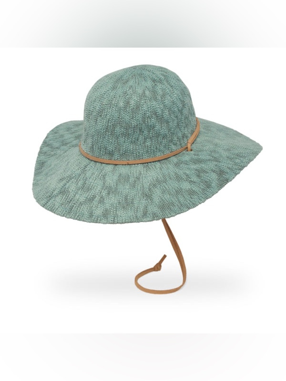 Sunday Afternoons Sol Seeker Sea Glass Green Woven Sun Hat Size Medium UPF 50+